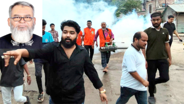 নাসিক প্রশাসক সাখাওয়াত এর নিদের্শনায় ৬নং ওয়ার্ডে মশক নিধন