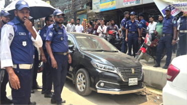 যানজট নিরসনে সকলের সহযোগীতা চেয়েছেন টিআই করিম