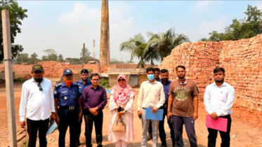 বন্দরে অবৈধ ২ ইটভাটায় অভিযান : জরিমানা, বন্ধের নির্দেশ