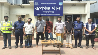রূপগঞ্জে অপহরণের পর মুক্তিপণ দাবি, ৫ অপহরণকারী গ্রেপ্তার