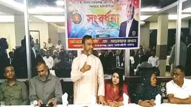 নবীন আইনজীবীদের সংবর্ধনা দিলেন বার সেক্রেটারি