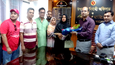 বক্তাবলী ইউপির ভারপ্রাপ্ত চেয়ারম্যান পিংকির দায়িত্ব গ্রহণ