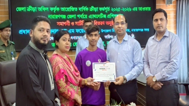 সদর উপজেলায় বালক ও বালিকাদের এ্যাথলেটিক্স প্রশিক্ষণের সমাপনী ও সনদ বিতরণ