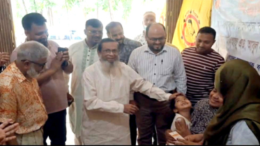 বন্দরে হাম-রুবেলা টিকাদান ক্যাম্পেইন উদ্বোধন করলেন এমপি কালাম