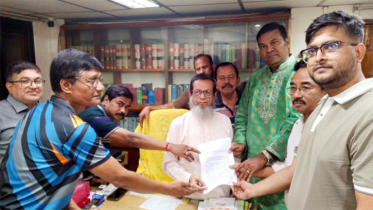 এমপি কালামকে সম্মিলিত সনাতন পরিষদের স্মারকলিপি প্রদান