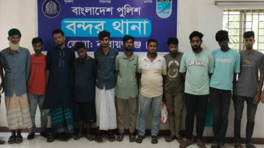 বন্দরে বিভিন্ন ওয়ারেন্টে গ্রেপ্তার ৬