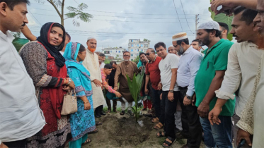 ৫১ হাজার গাছ রোপণ করে নারায়ণগঞ্জকে গ্রিন সিটিতে গড়ে তুলব : সাখাওয়াত