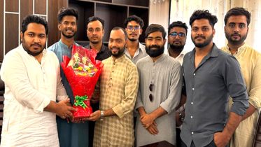 এমপি আল আমিনের সঙ্গে জাতীয় যুবশক্তি না’গঞ্জ জেলা কমিটির সাক্ষাৎ