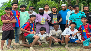 জুলাই গণঅভ্যুত্থান দিবস উপলক্ষে গবিন্দকোলে যুব ফুটবল টুর্নামেন্ট