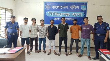 সিদ্ধিরগঞ্জে শ্রমিককে আটকে নির্যাতন ও মুক্তিপণ  দাবি : সাবেক ছাত্রদল নেতাসহ গ্রেপ্তার ৭