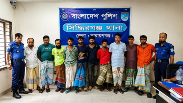 সিদ্ধিরগঞ্জে যৌথ অভিযানে ১০ মাদকসেবী আটক বিনাশ্রমে কারাদণ্ড