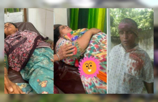 বিএনপি নেতার নেতৃত্বে কৃষক দলের নেতার বাড়ীতে হামলা,দুই নারীসহ আহত ২
