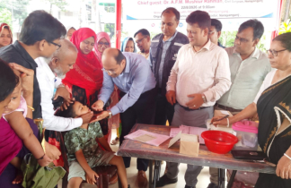 নারায়ণগঞ্জ সদরে কলেরা ভ্যাকসিন ক্যাম্পেইনের উদ্বোধন