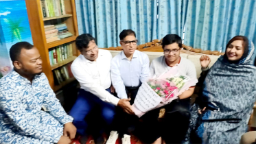 কৃতি শিক্ষার্থী বায়েজিদকে জেলা পরিষদের প্রশাসকের শুভেচ্ছা