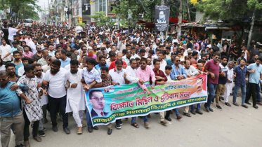 প্রধানমন্ত্রীকে নিয়ে কটূক্তির প্রতিবাদে জাকির খানের উদ্যোগে বিক্ষোভ মিছিল ও সমাবেশ