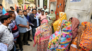 ধানের শীষে ভোট চেয়ে জনগণের ঘরে ঘরে ১১নং ওয়ার্ড বিএনপি
