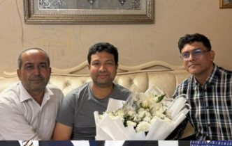 নবনির্বাচিত এমপি আজাদকে রাজিব-সজলের ফুলেল শুভেচ্ছা ও অভিনন্দন