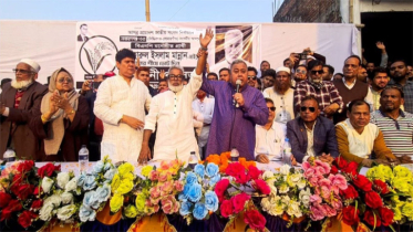 সোনারগাঁয়ে মান্নানের সাথে ধানের শীষের প্রচারণায় সানি