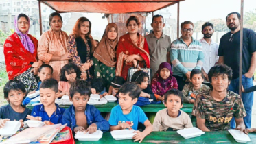 পথশিশুদের মধ্যে খাবার বিতরণ করল শুভসংঘ বুবলী যুব কল্যাণ সংস্থা