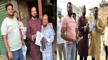 সিদ্ধিরগঞ্জে ধানের শীষে ভোট চেয়ে সুমন মুন্সির গণসংযোগ