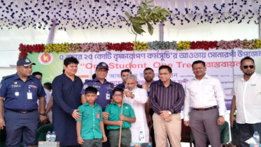 গাছ আমাদের অক্সিজেন দিবে, জীবন বাঁচাবে, দেশ বাঁচাবে : এমপি মান্নান