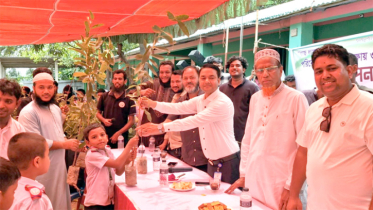 রূপগঞ্জে সামাজিক সংগঠনের উদ্যোগে ফলজ ও বনজ বৃক্ষের চারা রোপণ