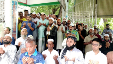 প্রবাসীদের সহায়তায় সোনাকান্দা কবরস্থানের মাটি ভরাট সম্পন্ন