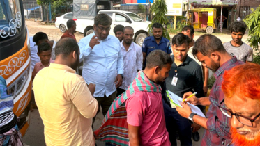 পরিবেশ অধিদপ্তরের অভিযানে ৪ যানবাহনকে জরিমানা, হর্ন জব্দ