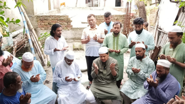 কাভার্ডভ্যান চাপায় নিহত মাদ্রাসা ছাত্র হাবিবের পরিবারের পাশে জামা