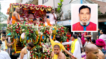 মনির খানের তত্ত্বাবধানে লক্ষ্মী নারায়ণ মন্দির ও ইসকনের রথযাত্রা সম্পন্ন