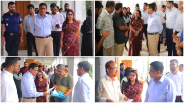 ভূমি সেবায় স্বচ্ছতা ও হয়রানিমুক্ত পরিবেশ নিশ্চিত করতে আকস্মিক পরি