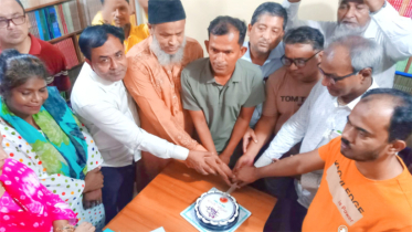 কবি ও সাংবাদিক রণজিৎ মোদকের ৭২তম জন্মদিন উদযাপন