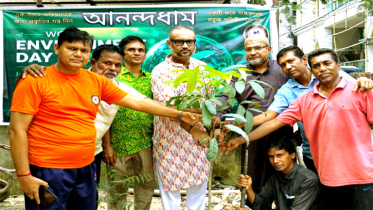 আনন্দধামের উদ্যোগে বিশ্ব পরিবেশ দিবস উদযাপিত