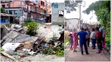রূপগঞ্জে বসতঘর পুণঃ সংস্কার কাজে বাধা, মারধর ও প্রাণ প্রাণনাশের হুমকির অভিযোগ