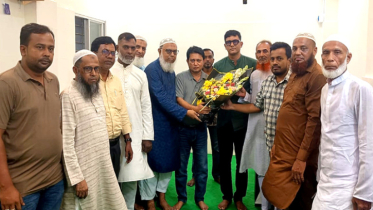 এনডিএ’র চেয়ারম্যান রাজীবকে গাবতলী সোসাইটির শুভেচ্ছা
