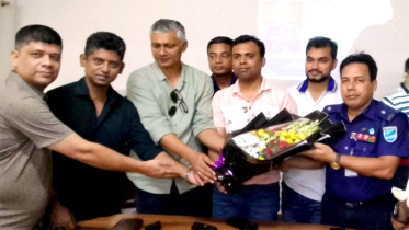 বন্দরে সাবেক ওসি’র বিদায় সংবর্ধনা, নয়া ওসি জামালকে বরণ