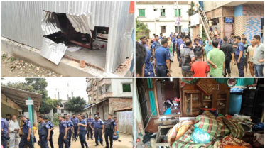 সোনারগাঁয়ে দুপক্ষের ধাওয়া পাল্টা ধাওয়া ও সংঘর্ষ, ভাঙচুর-লুটপাট