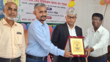 বি এম ইউনিয়ন স্কুল এন্ড কলেজে নবীন বরণ ও বিদায় সংর্বধনা