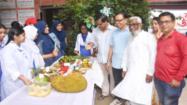 বিদ্যানিকেতন হাই স্কুলে  দেশীয় ফলের উৎসব