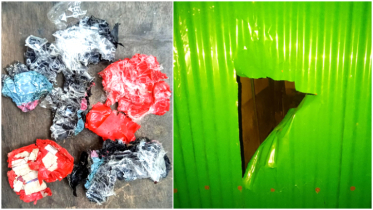 সোনারগাঁয়ে বসতবাড়িতে ককটেল বিস্ফোরণ, আতঙ্কে পরিবার