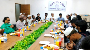 গনমাধ্যম কর্মীদের সম্মানে বন্দর থানা পুলিশের ইফতার মাহফিল