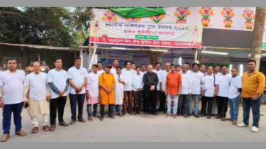 মহাতীর্থ লাঙ্গলবন্দ স্নান উৎসবে ঐক্য পরিষদের সেবা ক্যাম্প