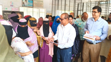 হাম থেকে বাঁচতে ড্যাব’র উদ্যোগে সচেতনতামূলক প্রচারপত্র বিলি