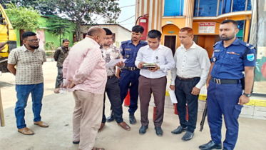 সিদ্ধিরগঞ্জে পরিমাপে কম দেয়ায় দায়ে ফিলিং স্টশনকে জরিমানা