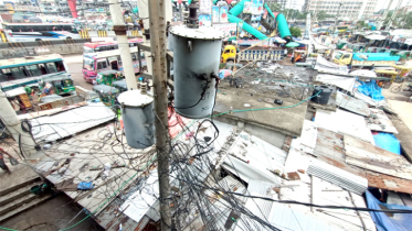 বন্দরে ইসলামিয়া মার্কেটের মধ্যখানে বৈদ্যুতিক ট্রান্সফরমা স্থাপন, আতংক