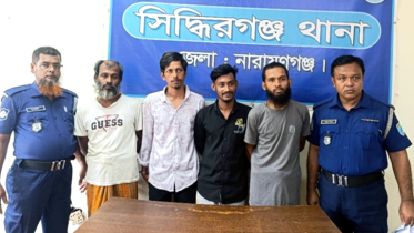 সিদ্ধিরগঞ্জে বিভিন্ন অপরাধে গ্রেপ্তার ৪, ইয়াবা উদ্ধার