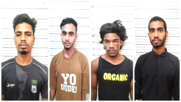 ডেমরায় হাতেনাতে গ্রেফতার ৪ ছিনতাইকারী কারাগারে