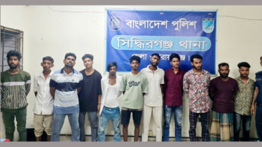 আদমজী বিহারী ক্যাম্পে যৌথ বাহিনীর অভিযান : আটক ১১