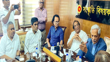 জাসাসের সঙ্গে সাংস্কৃতিক মন্ত্রণালয়ের মতবিনিময় সভায় সানি
