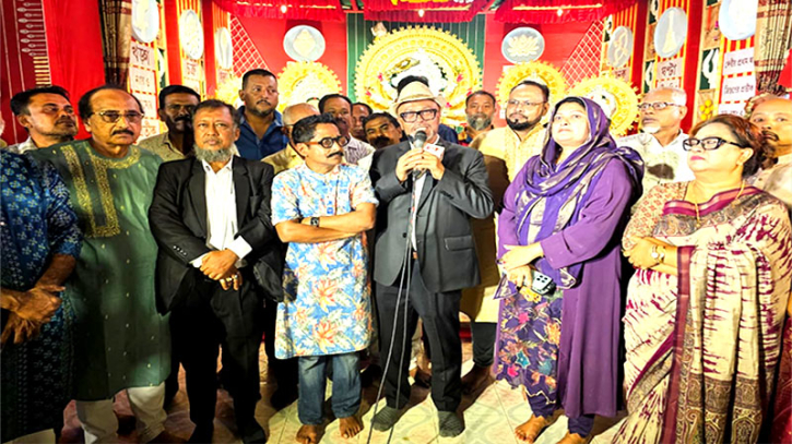 প্রতিটি পূজামণ্ডপ নিরাপত্তার চাদরে থাকবে : সাখাওয়াত